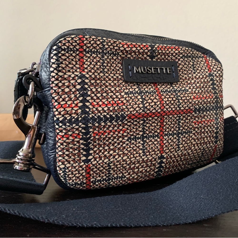 Small crossbody bag from Musette, genuine leather